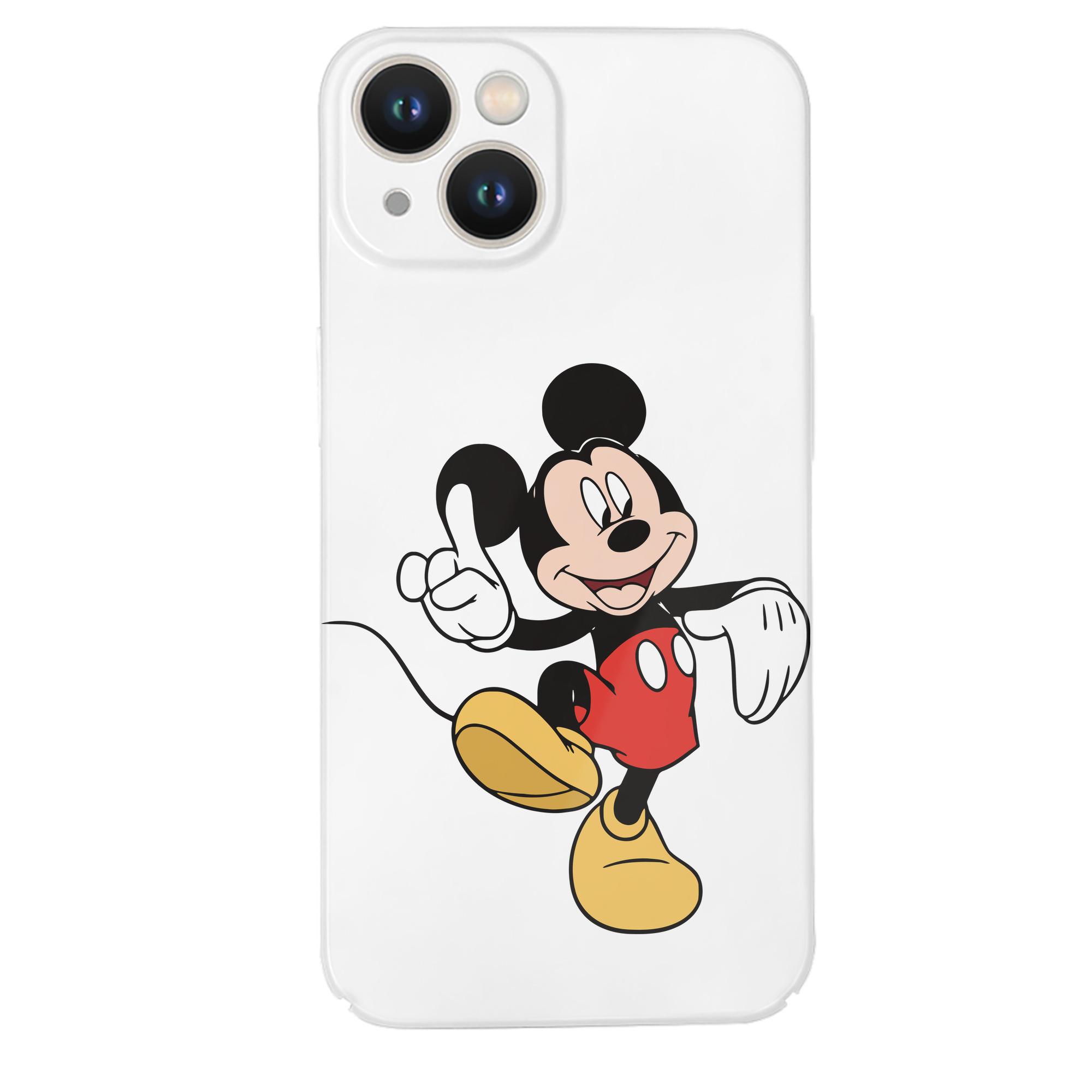 （画像用） ミッキーマウス Mickey Mouse 【iPhone 14シリーズ対応】ハードケース